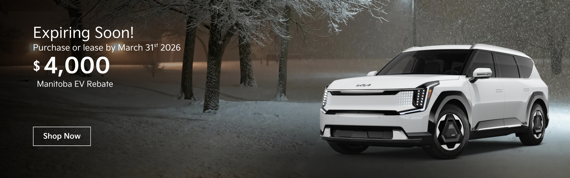 EV Rebate Expiring March 31st