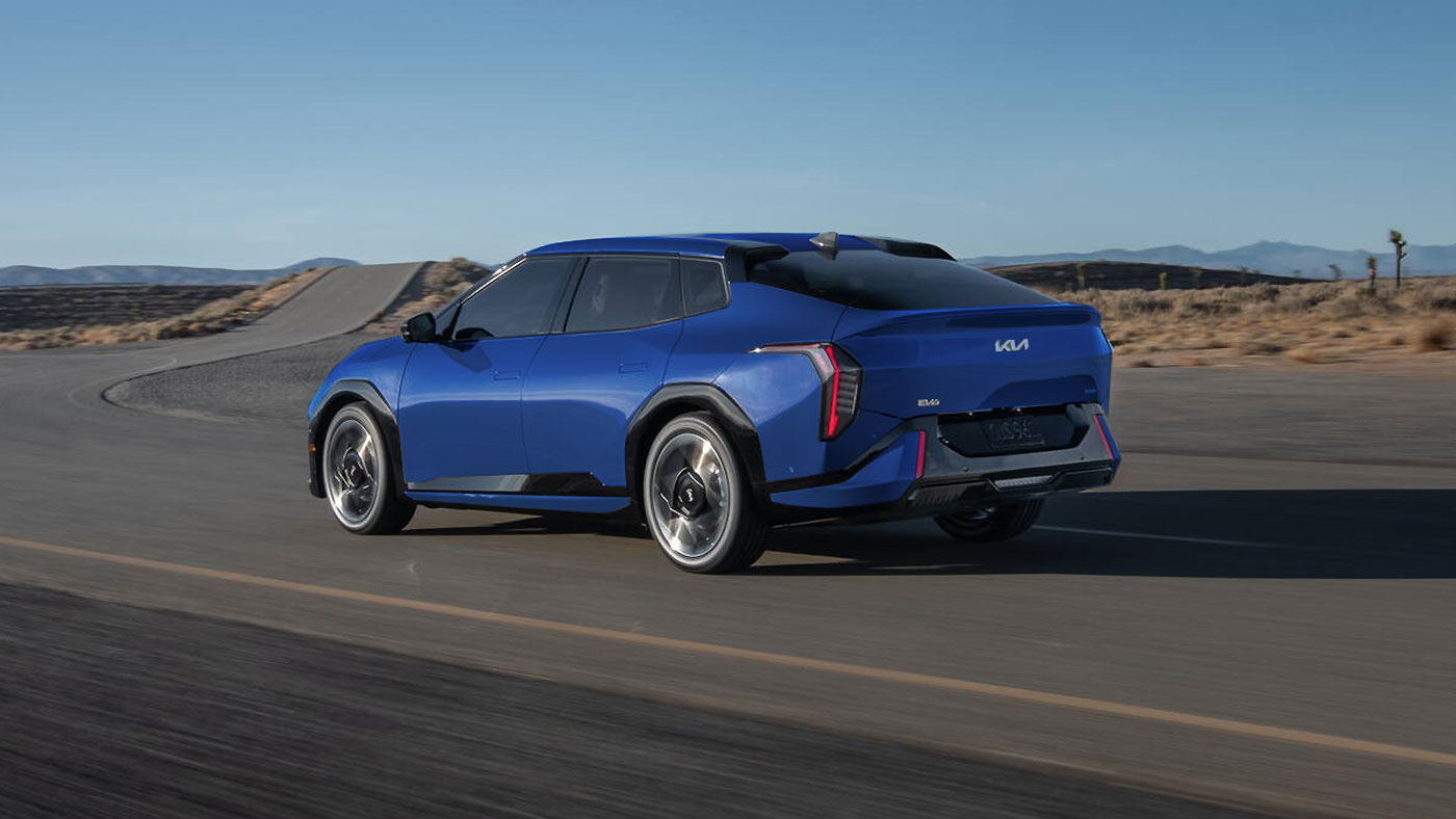 2026 Kia EV4 side and rear view Winnipeg