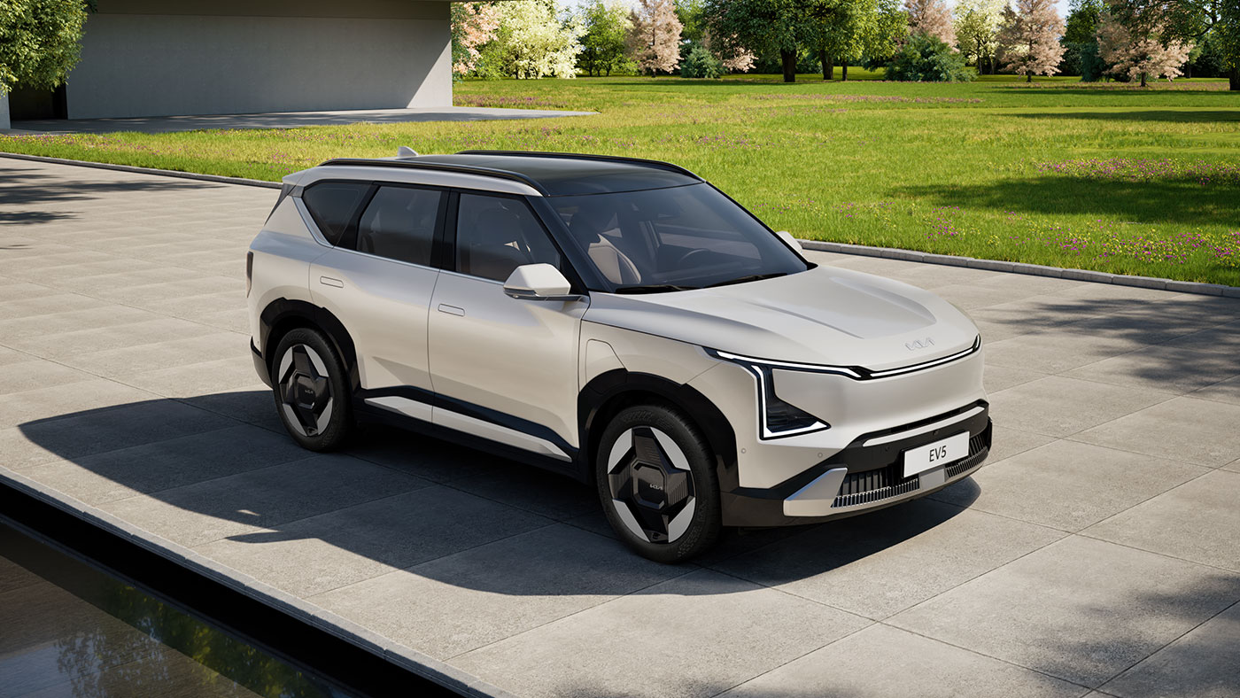 2027 Kia EV5 electric SUV front view Winnipeg