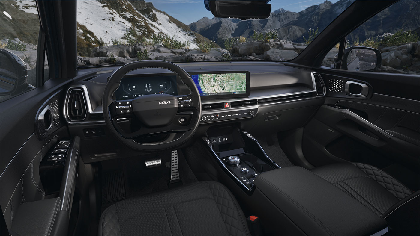 2026 Kia Sorento HEV interior Winnipeg