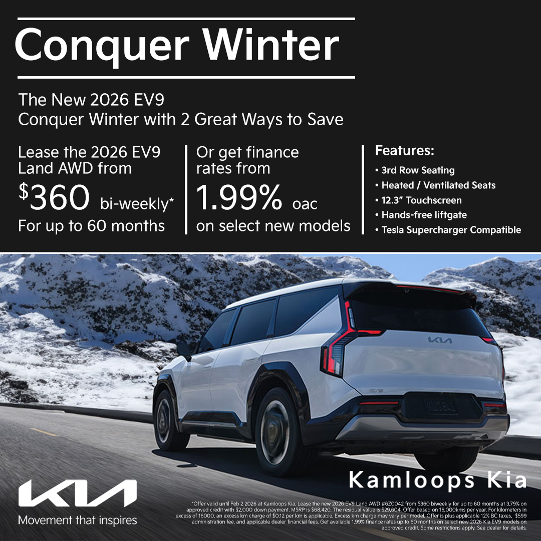 2 Great ways to save on the new 2026 Kia EV9