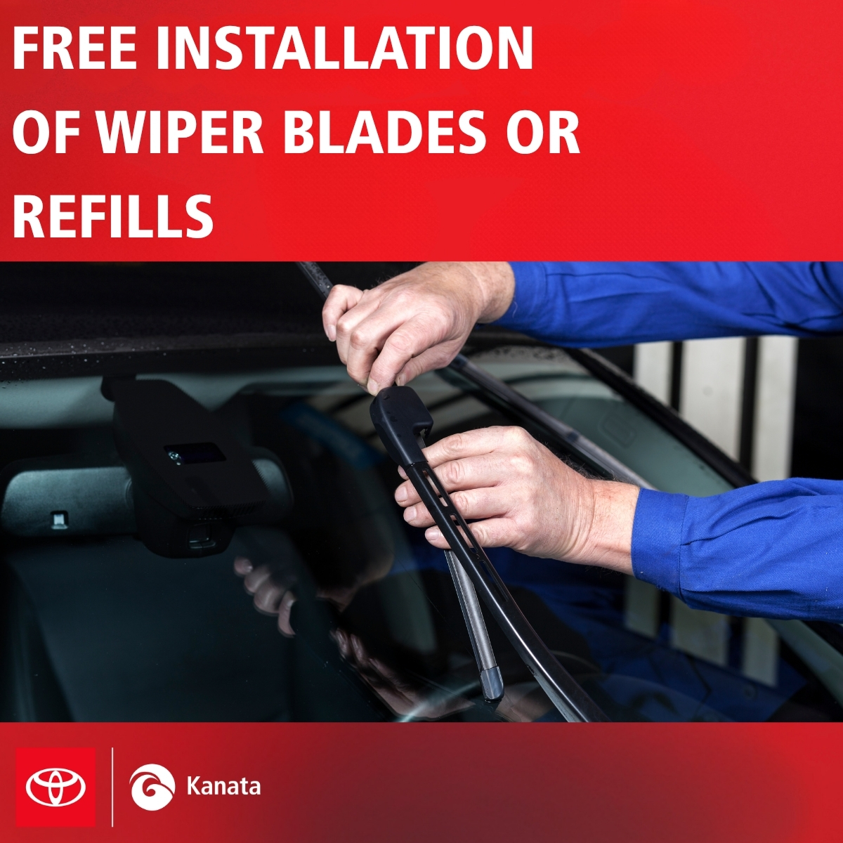 Offer – Free Installation Of Wiper Blades or Refills Offer – Free Installation Of Wiper Blades or Refills