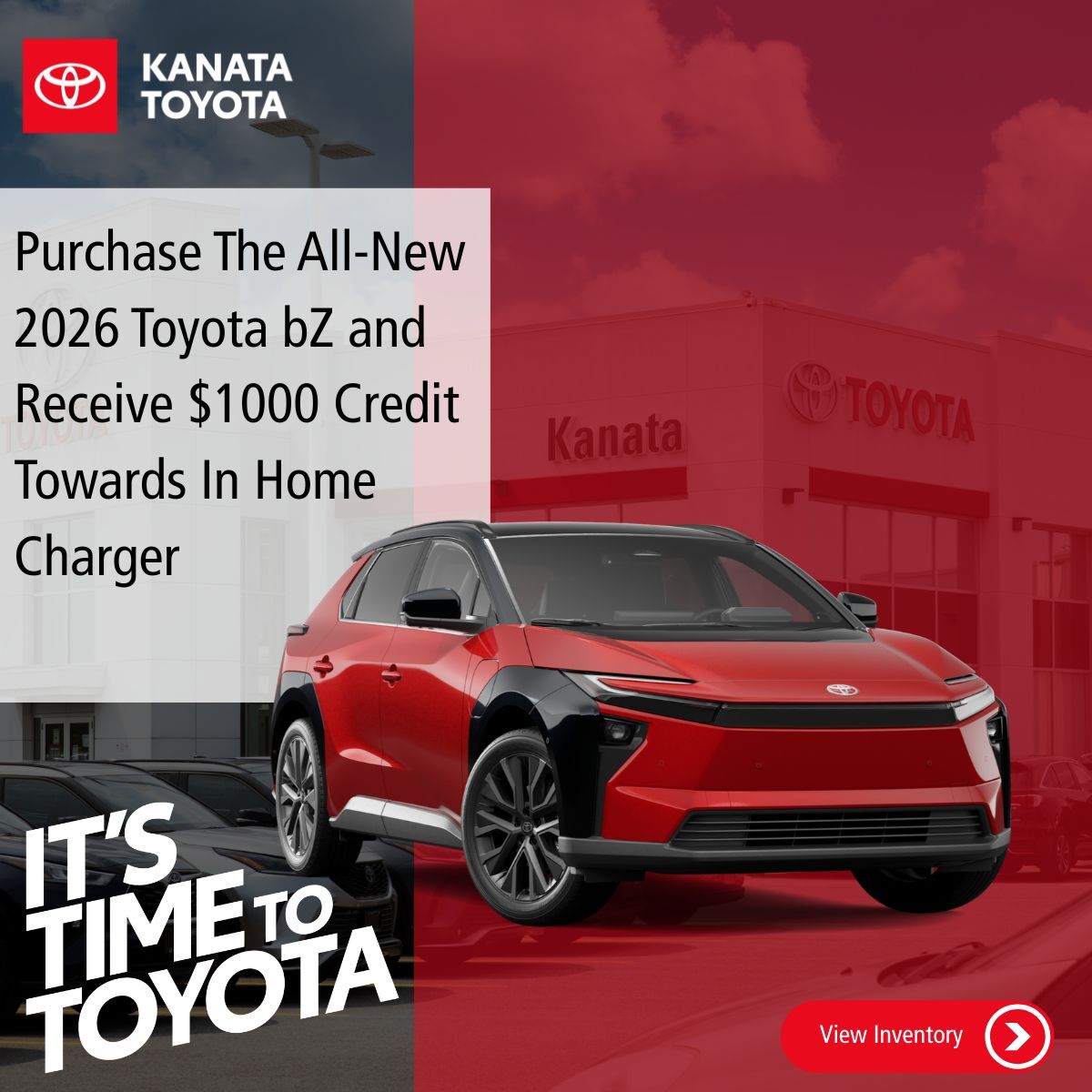 Go Fully Electric. Get $1,000 Toward Your Home Charger.