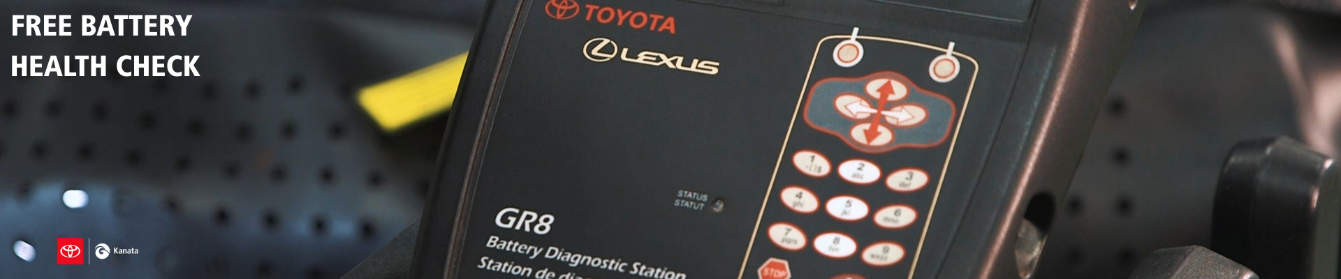 Kanata Toyota free battery health check service offer