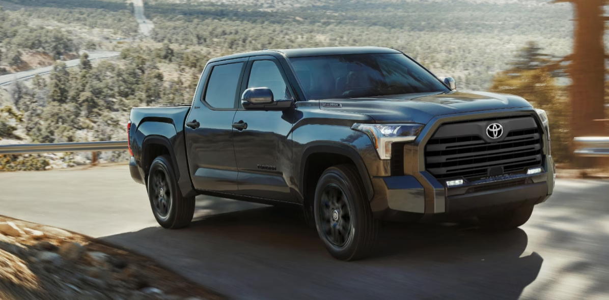  toyota-2026-features-hybrid-instant-acceleration-tundra-limited-nightshade-magnetic-grey-metallic-l Instant Acceleration Instant exhilaration. With more than 500 lb-ft of torque available from a standing start, i-FORCE MAX delivers instant torque to get you going, even under heavy load.