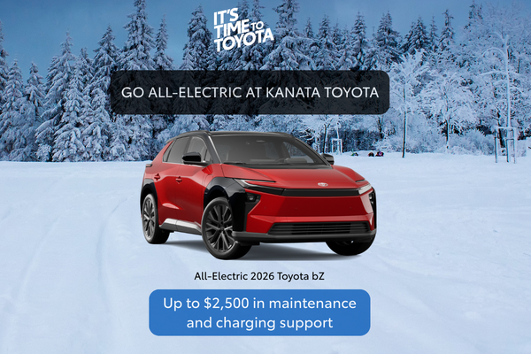 Go All-Electric at Kanata Toyota
