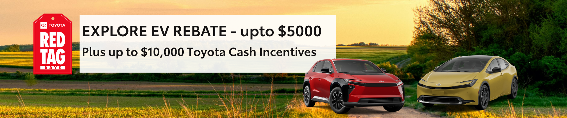 Explore Canada’s EV Rebate up to $5,000 on select Toyota electrified models at Kanata Toyota