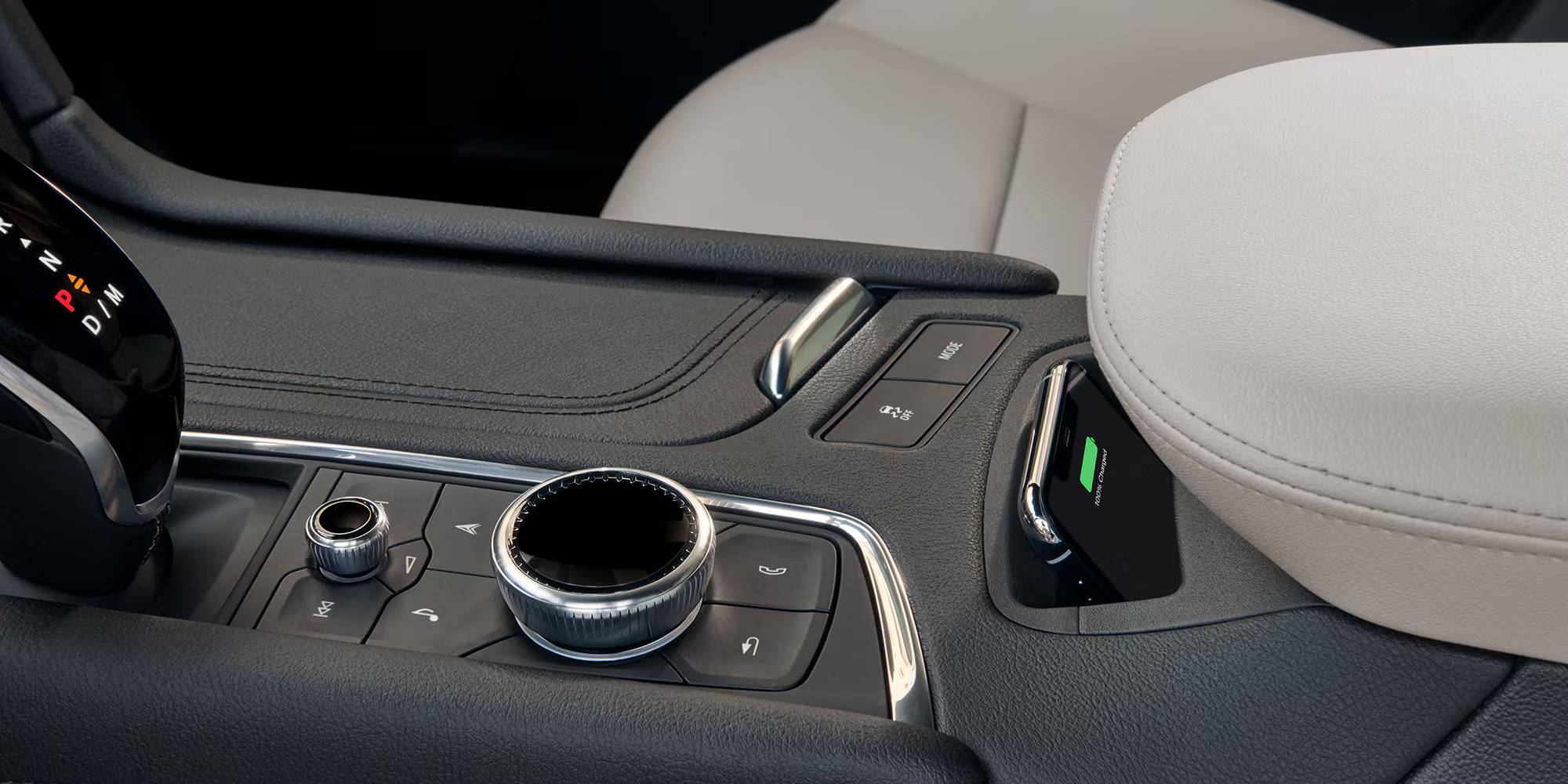 The wireless charging pad of a 2026 Cadillac XT5