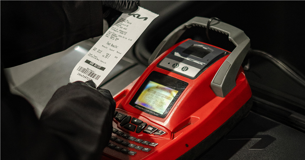 No Charge Battery Inspection