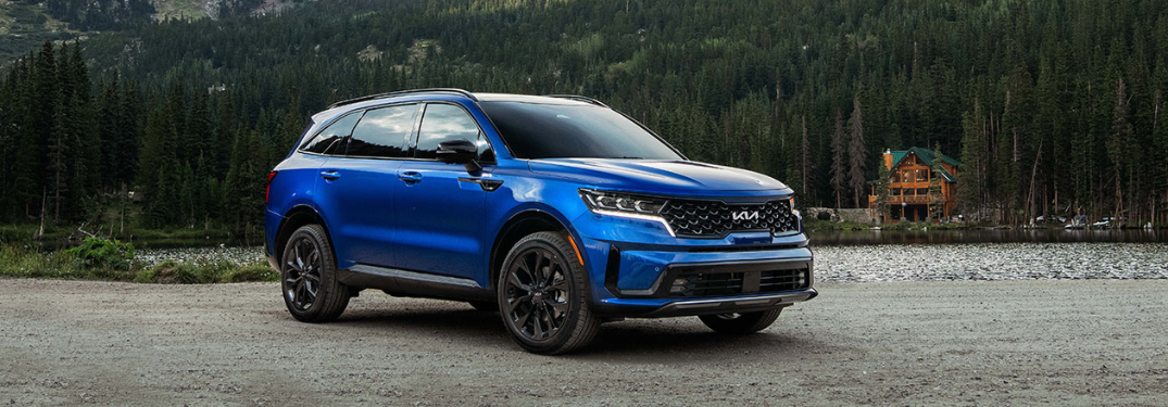 2022 Kia Sorento parked in a lot