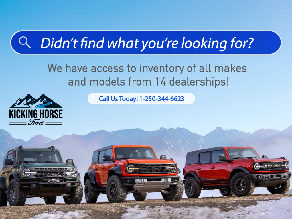 Access to all makes and models from 14 dealership