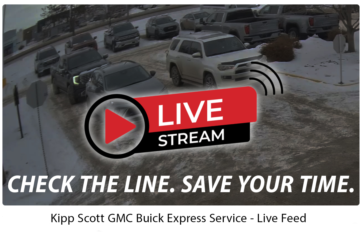 Check out the Express Service Live Camera Feed