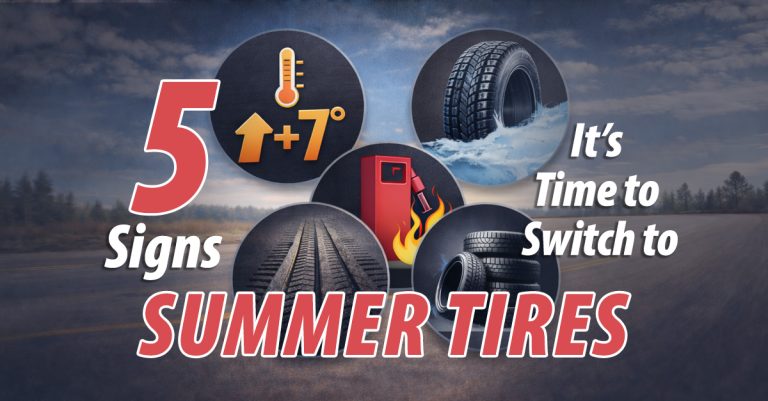 Time to Switch to Summer Tires