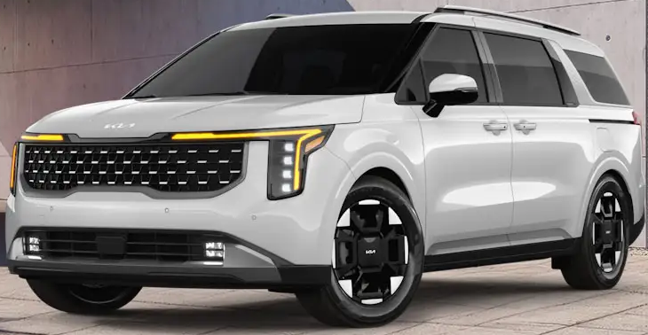 2026 Kia Carnival in white