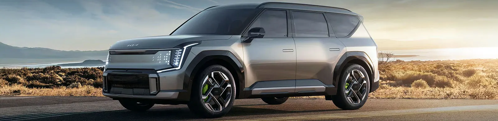 2026 Kia EV9 parked on road