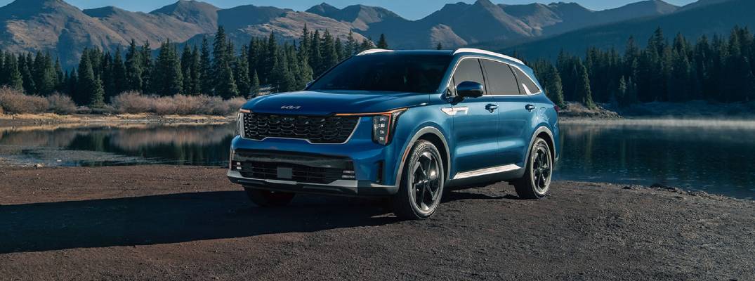 26 sorento phev in blue