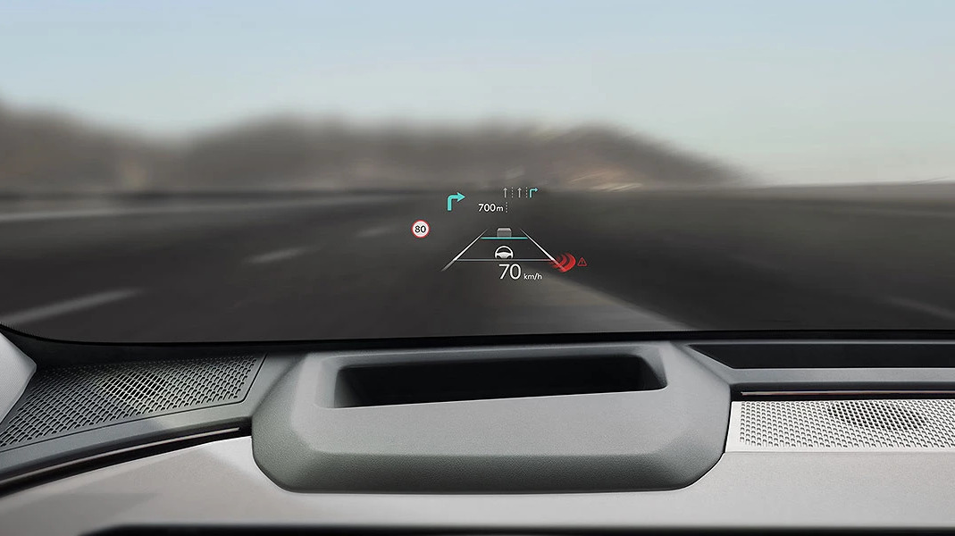 2027 Kia EV5 head-up display