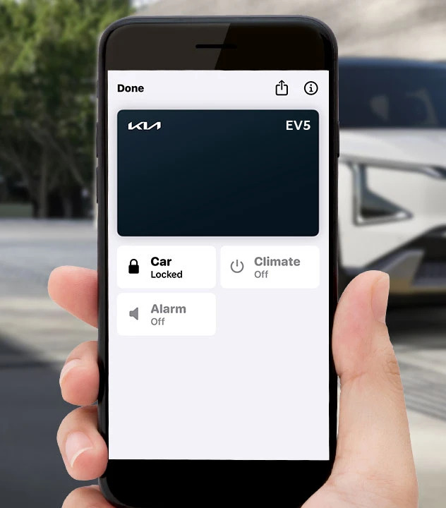 2027 Kia EV5 digital key