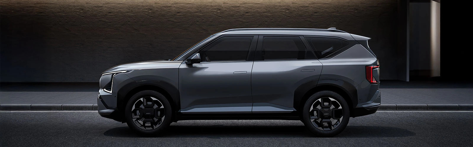 2027 Kia EV5 parked on road