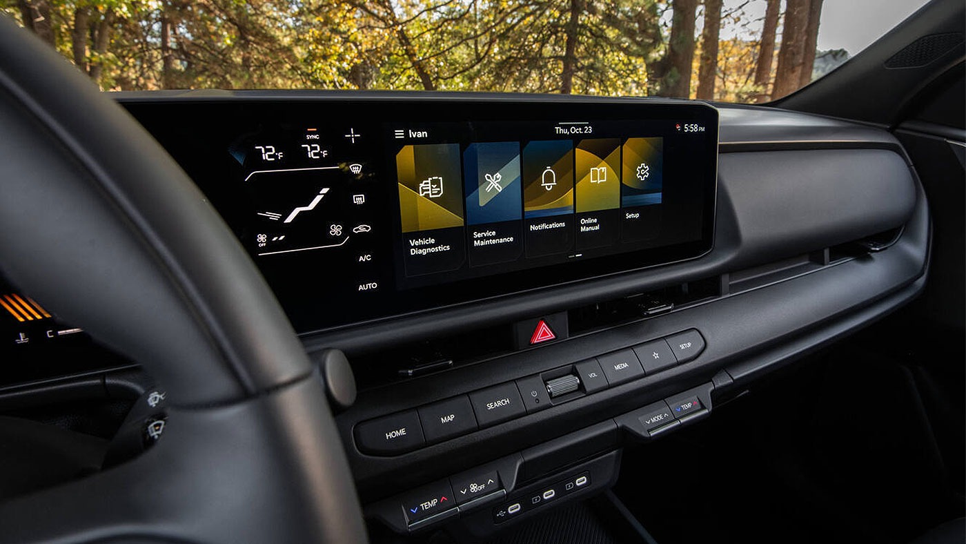 2027 Kia Seltos media screen