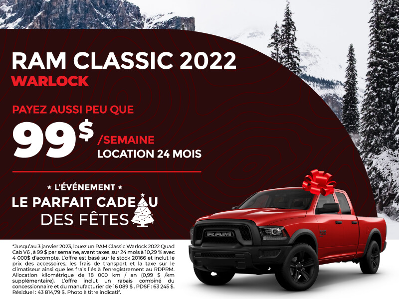 RAM Classic Warlock 2022 RAM Classic Warlock 2022