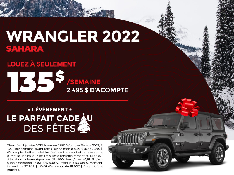 Wrangler Sahara 2022 Wrangler Sahara 2022