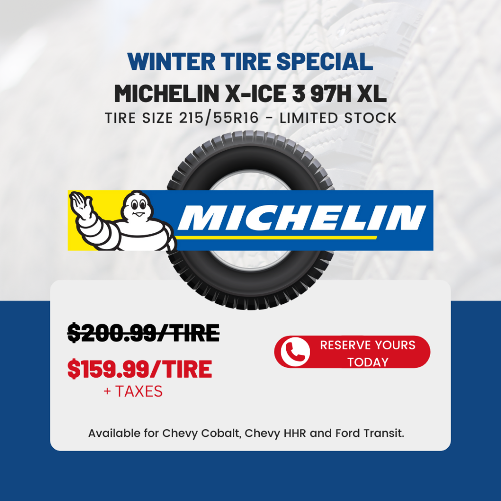 Michelin x-ice 3 97H XL winter tires