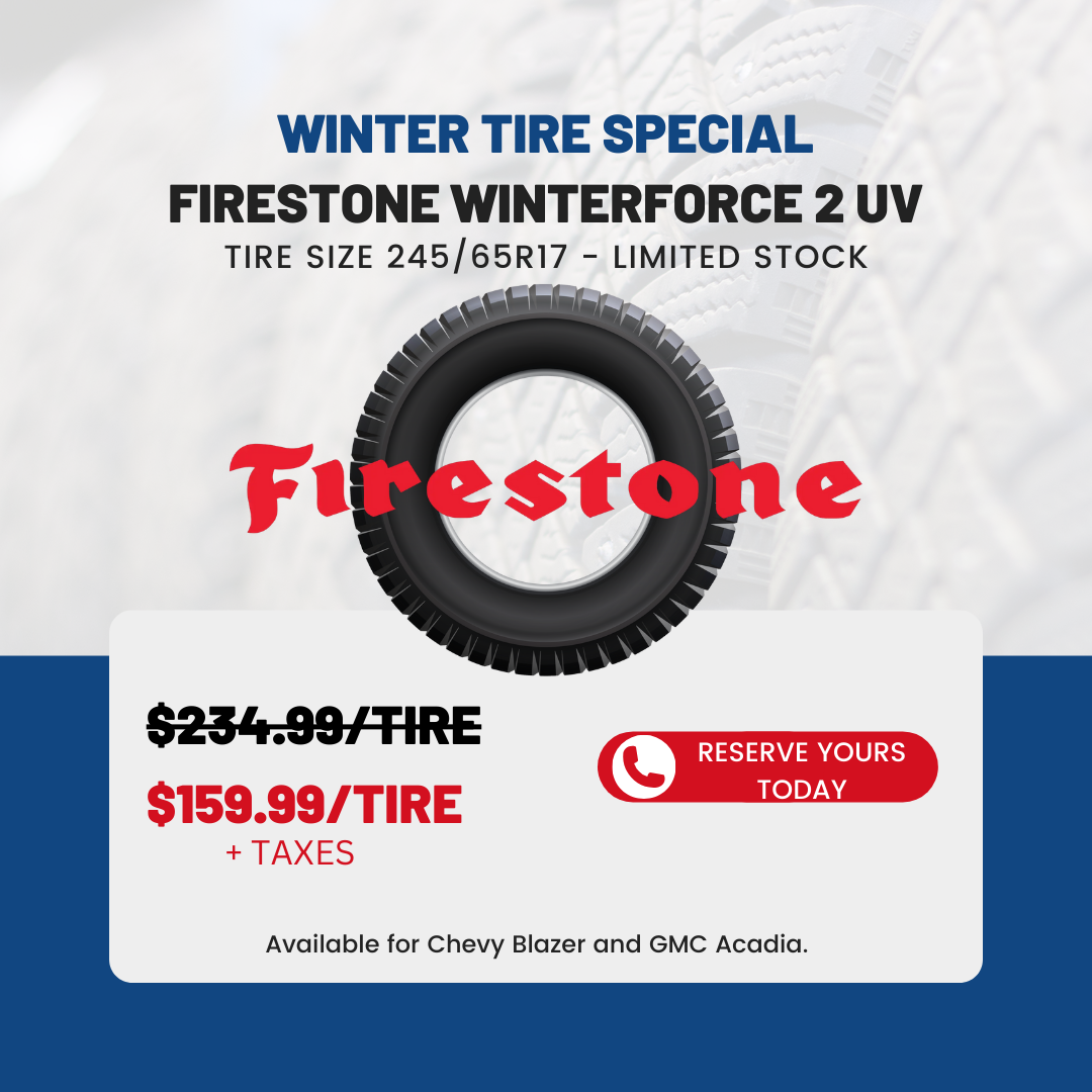 Tire Savings & Promotions Laplante Chevrolet Buick GMC