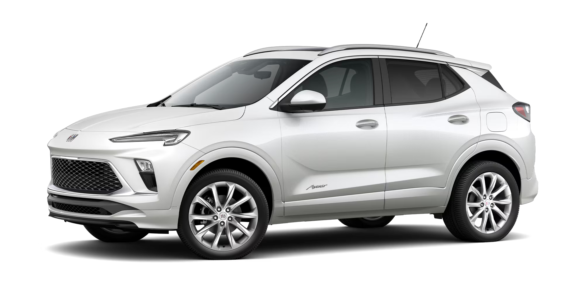 A white 2026 Buick Encore GX Avenir