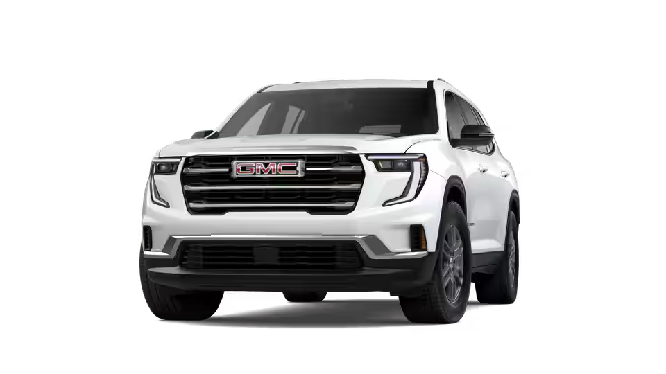 A white 2026 GMC Acadia Elevation