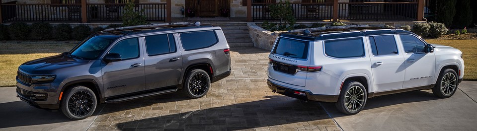 Two 2025 Jeep Grand Wagoneers