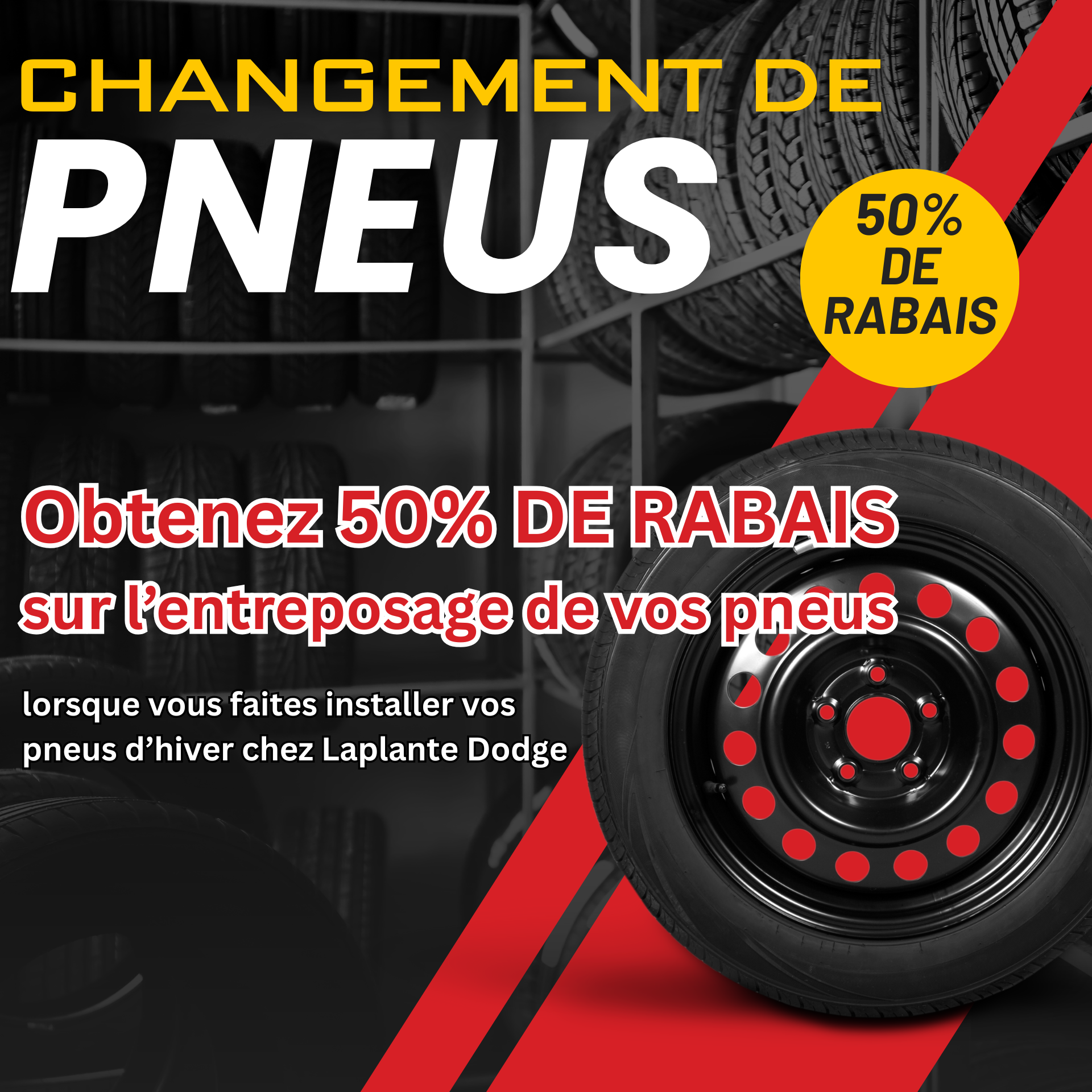 Spécial changement de pneus