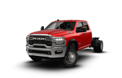 A red 2026 Ram Chassis Cab Big Horn. New 2026 Ram Chassis Cab for sale at Laplante Chrysler Dodge Jeep Ram in Embrun, ON