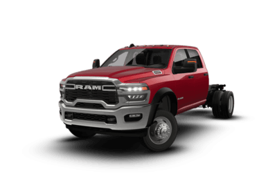 A red 2026 Ram Chassis Cab 5500 Big Horn. New 2026 Ram Chassis Cab for sale at Laplante Chrysler Dodge Jeep Ram in Embrun, ON