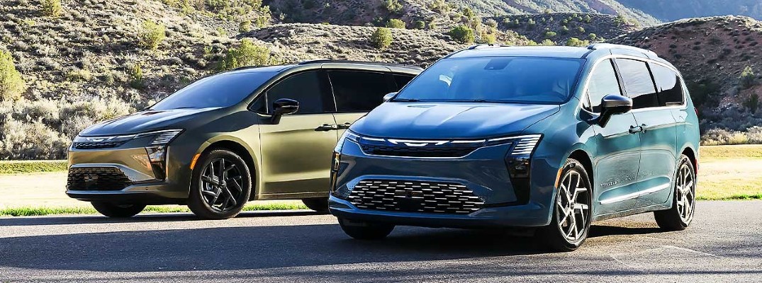 A photo of the 2027 Chrysler Pacifica.