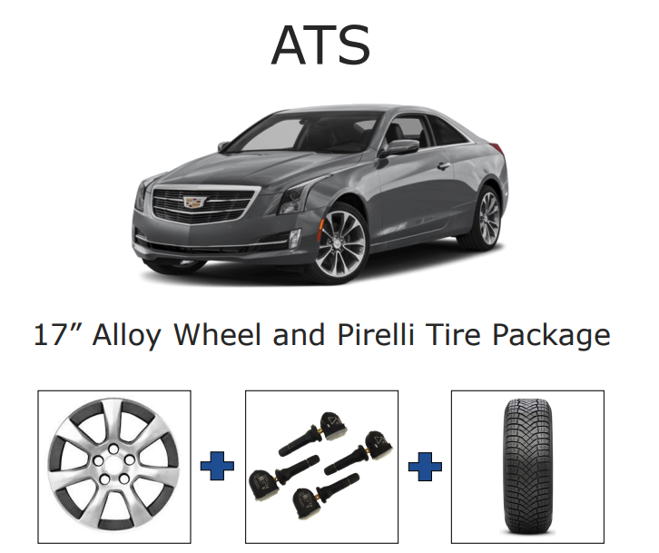ATS 17” Alloy Wheel and Michelin Tire Package ATS 17” Alloy Wheel and Michelin Tire Package