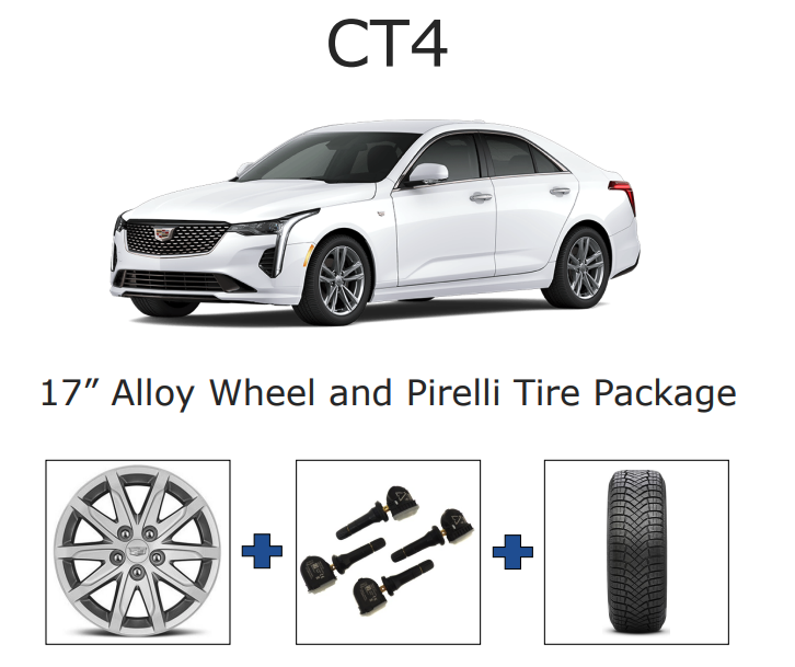 CT4 17” Alloy Wheel and Pirelli Tire Package CT4 17” Alloy Wheel and Pirelli Tire Package