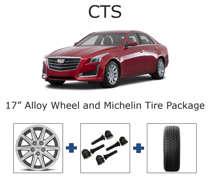 CTS 17” Alloy Wheel and Michelin Tire Package CTS 17” Alloy Wheel and Michelin Tire Package