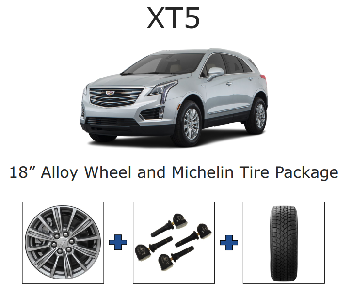 XT518” Alloy Wheel and Michelin Tire Package XT518” Alloy Wheel and Michelin Tire Package