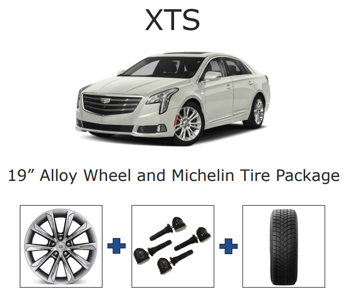 XTS 19” Alloy Wheel and Michelin Tire Package XTS 19” Alloy Wheel and Michelin Tire Package
