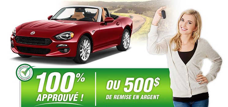 100% APPROUVÉ OU 500$ DE REMISE EN ARGENT 100% APPROUVÉ OU 500$ DE REMISE EN ARGENT