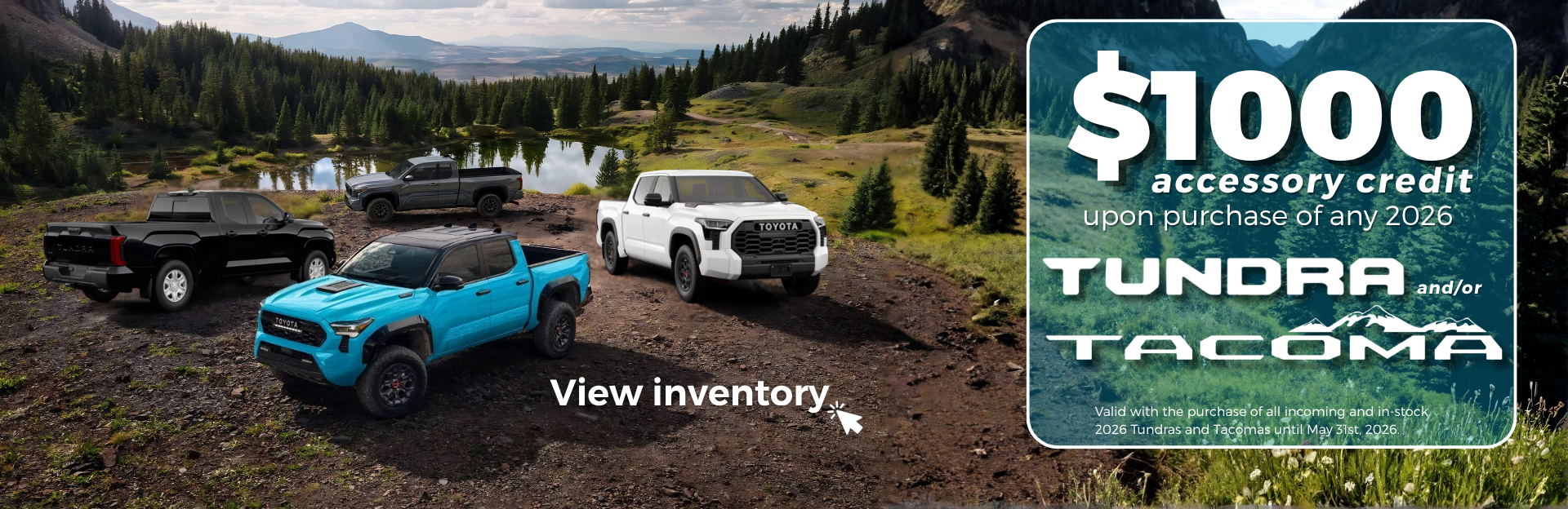 View Truck Inventory!