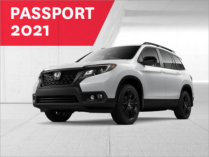 Obtenez le Honda Passport 2021! Obtenez le Honda Passport 2021!