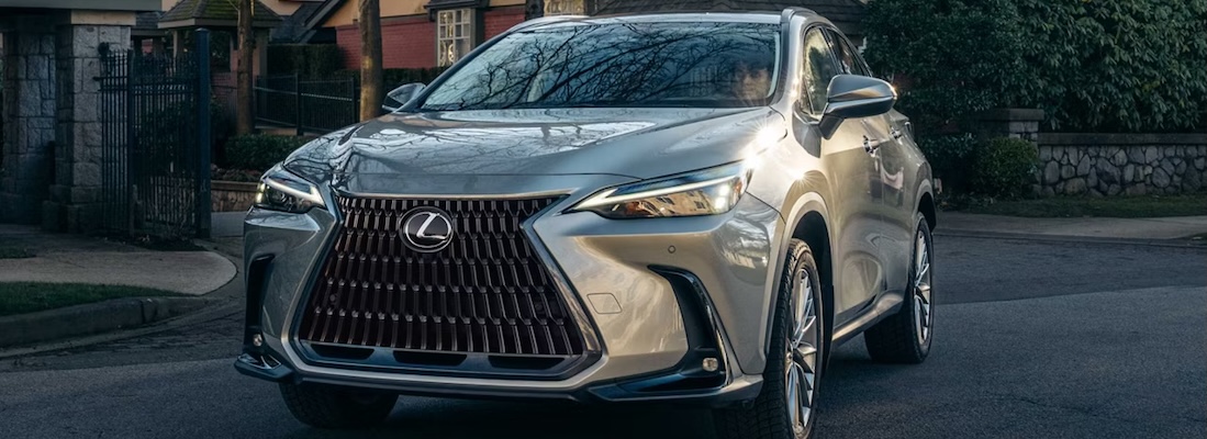 Exterior of a 2026 Lexus NX.