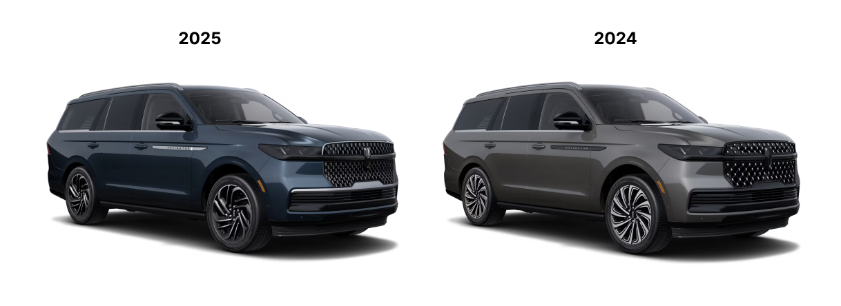 2024 vs 2025 Lincoln Navigator