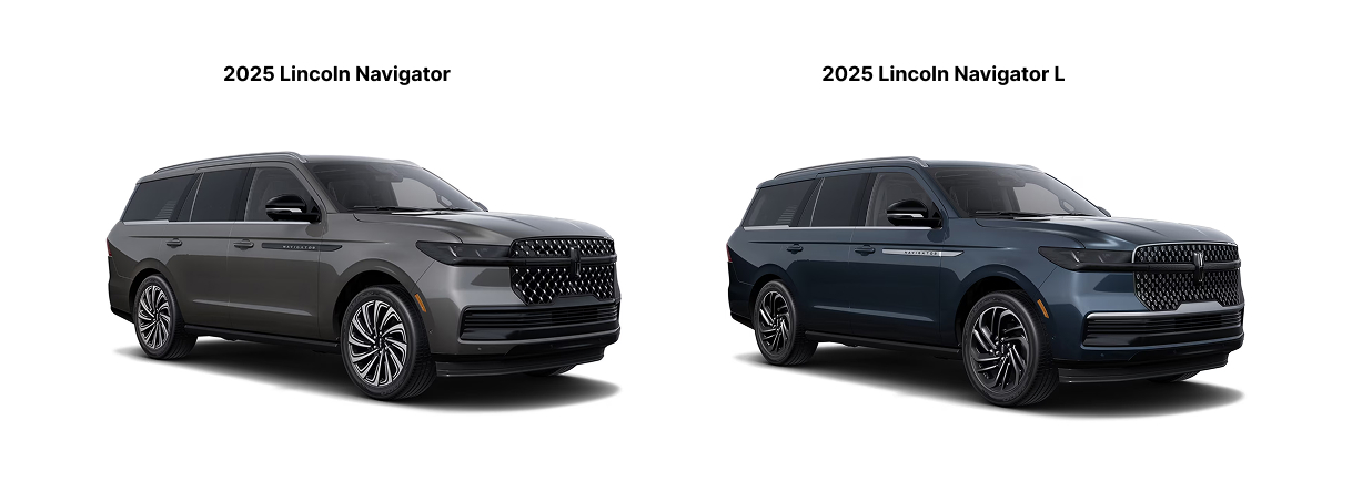 Compare 2025 Lincoln Navigator vs 2025 Lincoln Navigator L