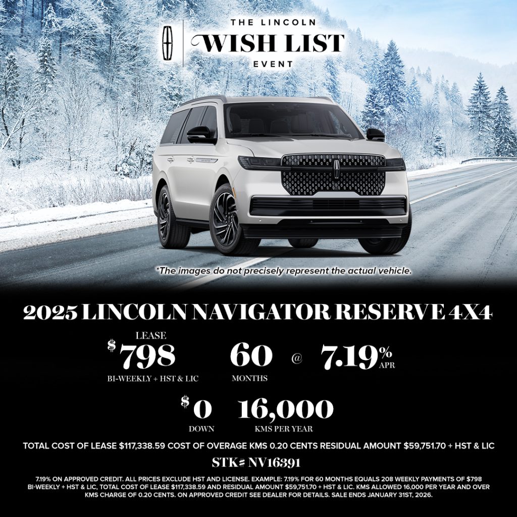 Exclusive Lincoln Lease Deals in Windsor, ON | Lincoln Specials