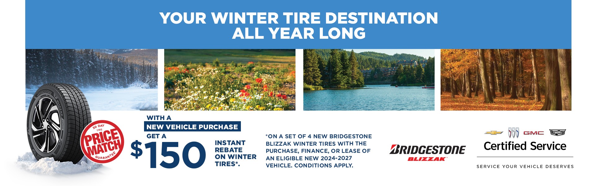 Bridgestone $150 Off Tires
