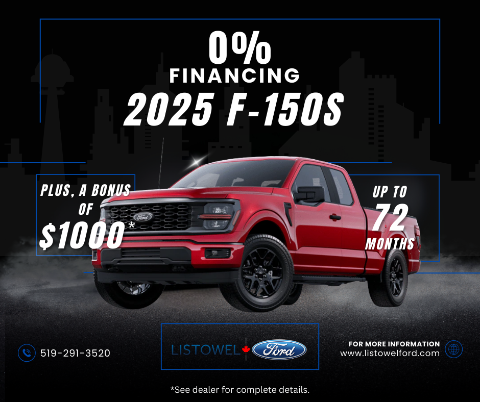 0% Financing on 2025 F-150s