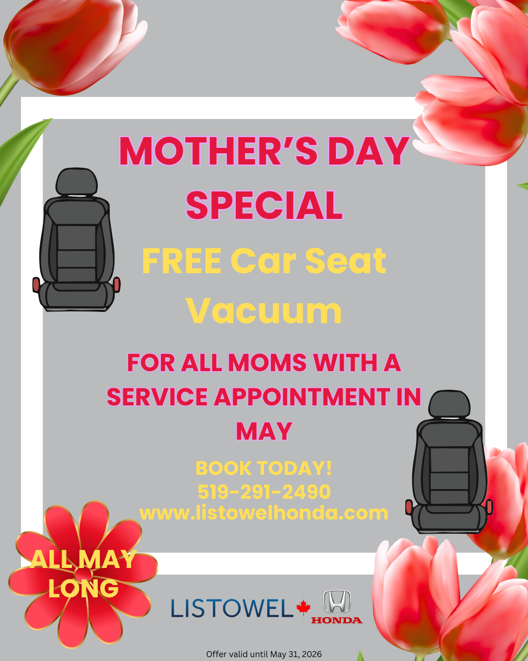Summer Tire Season Listowel Honda Offer